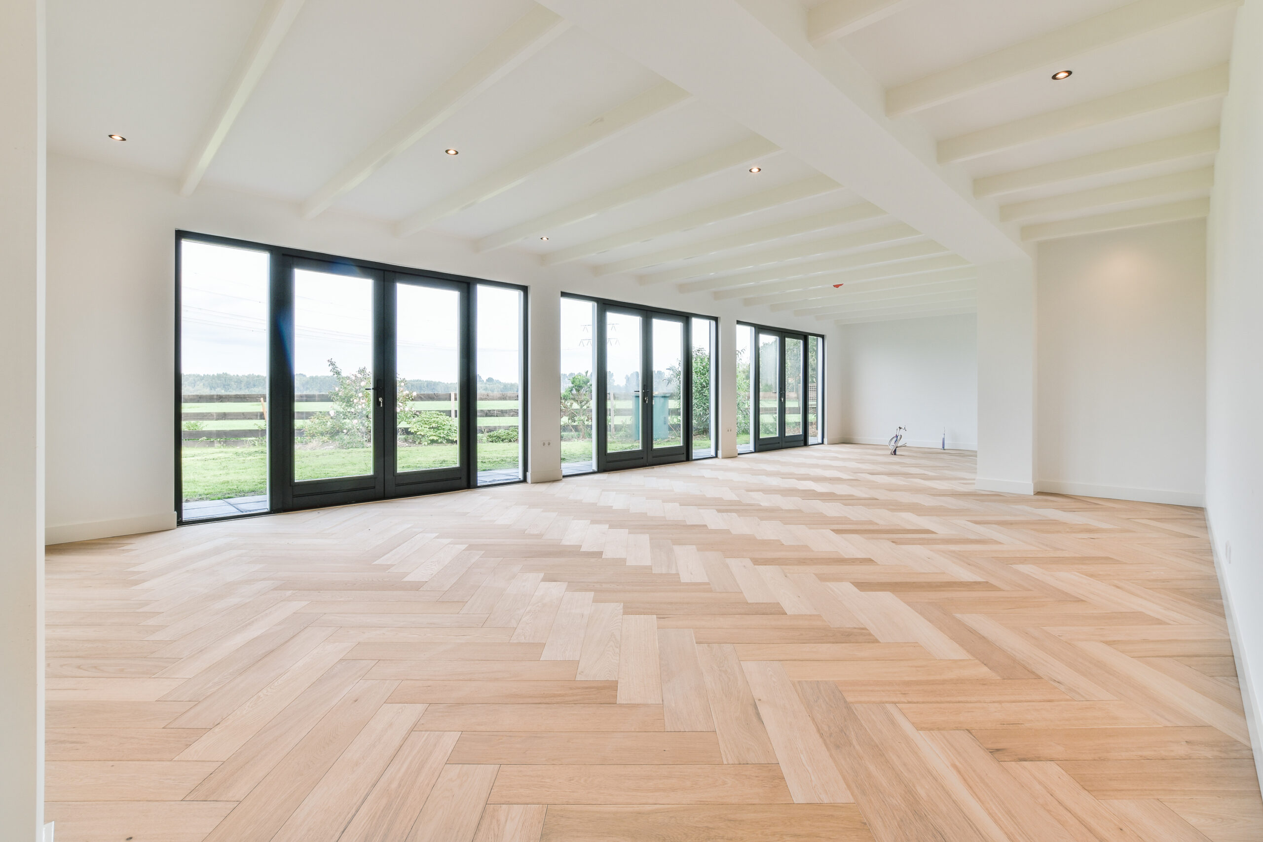 <em>Wooden</em> flooring in select areas